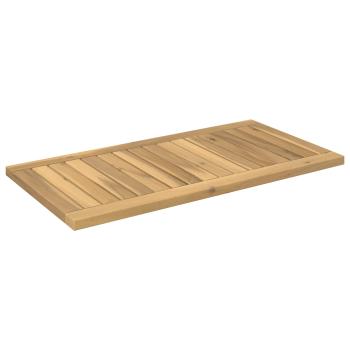 Tischplatte 68,5 x 35 x 2 cm Rechteckig Massives Akazienholz