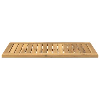 Tischplatte 68,5 x 35 x 2 cm Rechteckig Massives Akazienholz