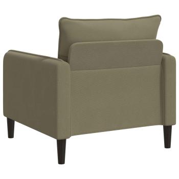 XL-Sessel Khaki Samt