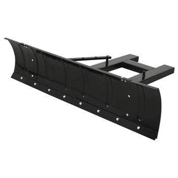 ARDEBO.de - Schneeschild f?r Gabelstapler 150x38 cm Schwarz