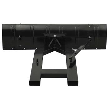 Schneeschild f?r Gabelstapler 150x38 cm Schwarz