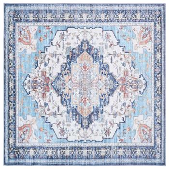 Teppich ORIZ Mehrfarbig 160 x 160 cm 100% Polyester