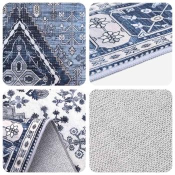 Teppich ORIZ Dunkelblau 240 x 340 cm 100% Polyester