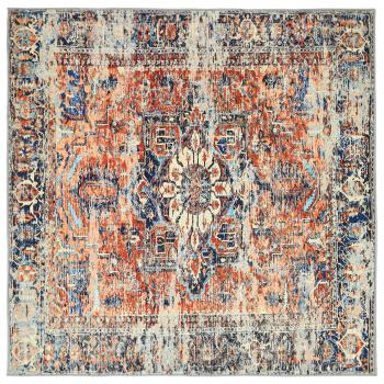 Teppich ORIZ Orange 200 x 200 cm 100% Polyester