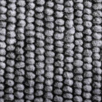 Teppich Anthrazit 100 x 100 cm 100% Polyester 3 mm Waschbar