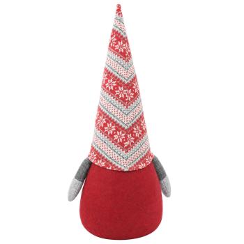 Weihnachtswichtel Rot 80 cm Polyester