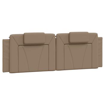 Bettgestell Viana mit LED ohne Matratze Cappuccino 160x200cm