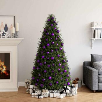 ARDEBO.de - 100-tlg. Weihnachtskugel-Set Lila