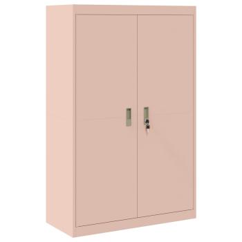 Aufbewahrungsschrank Rosa 90 x 40 x 140 cm Stahl