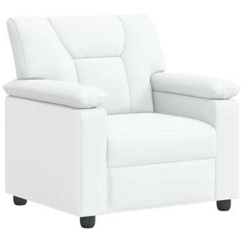Sofa-Set 2 pcs Weiß Kunstleder