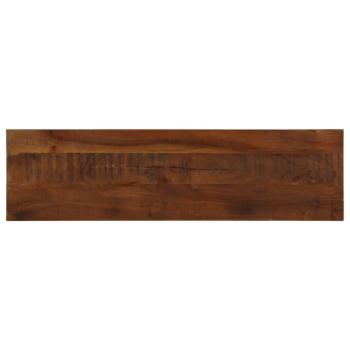 ARDEBO.de - Tischplatte 120x30x3,8 cm Rechteckig Altholz Massiv