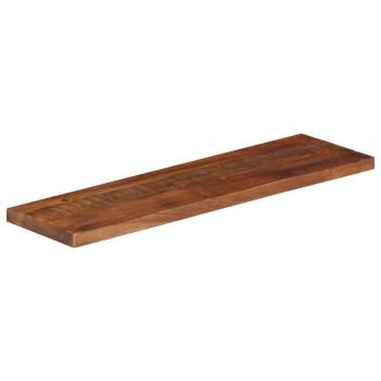Tischplatte 120x30x3,8 cm Rechteckig Altholz Massiv