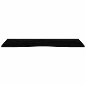 Schreibtischplatte Dunkelbraun 120x60x2,5 cm Massivholz Eiche