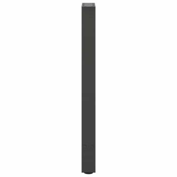 Konsolentischbeine Anthrazit 2 Stk. 38x(72-73) cm Stahl