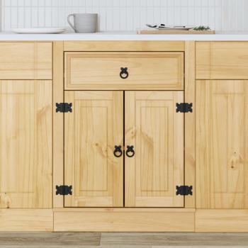 Schrank SKI Honigbraun 60 x 46 x 81,5 cm Massives Kiefernholz