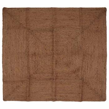 Bereichsteppich Grau 160 x 230 cm Jute