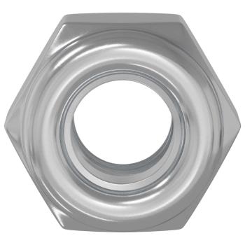 Mutter 9574 Stk. Silber M6 x 10 mm Eisen