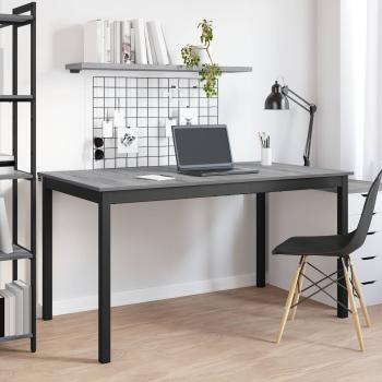 Esstische 150 x 90 x 75 cm Holzwerkstoff Sonoma-Grau Rechteckig