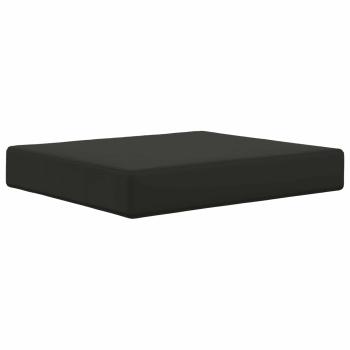 Sofakissen für draußen Stoff Schwarz 60 x 50,5 cm