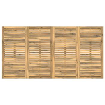 Gartenbar-Tisch NAARDEN Weiß 196 x 100,5 x 105 cm