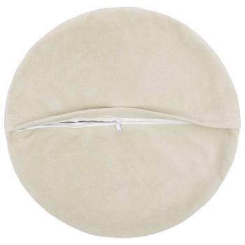 Wurfkissen 2 stk. HEERLEN Creme Durchmesser 30 cm