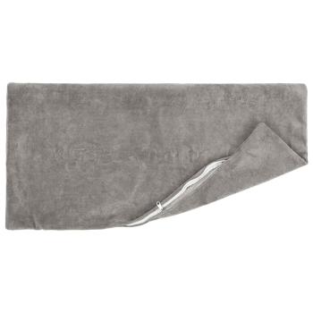 Wurfkissen 6 stk. HEERLEN Hellgrau 30 x 50 cm Mikrofaser Fleece