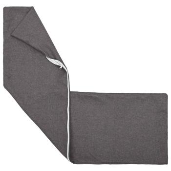 Wurfkissen 2 stk. HEERLEN Hellgrau 40 x 145 cm Stoff