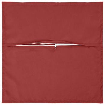 Wurfkissen 12 stk. HOUTEN Weinrot 50 x 50 cm Polyester