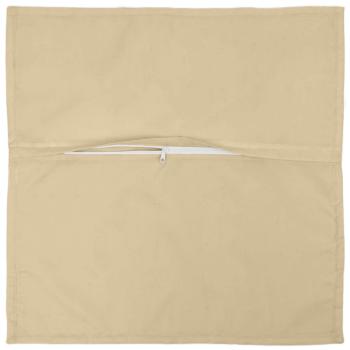 Wurfkissen 2 stk. HOUTEN Beige 40 x 40 cm Polyester