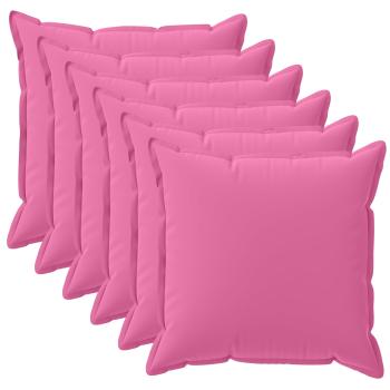 Wurfkissen 6 stk. HOUTEN Rosa 50 x 50 cm Polyester
