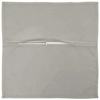 Wurfkissen 2 stk. HOUTEN Grau 45 x 45 cm Polyester