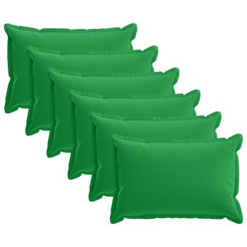 Wurfkissen 6 stk. HOUTEN Grün 30 x 50 cm Polyester