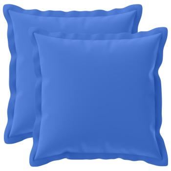 Wurfkissen 2 stk. HOUTEN Königsblau 40 x 40 cm Polyester