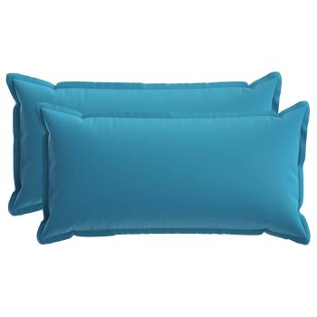 Wurfkissen 2 stk. HOUTEN Hellblau 40 x 80 cm Polyester
