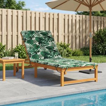 ARDEBO.de - Sonnenliege Kissen GEMERT 100 % Polyester Blattmuster