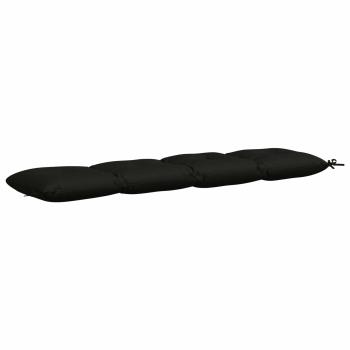 Bankkissen VIANEN 2 stk. 100 % Polyester Schwarz