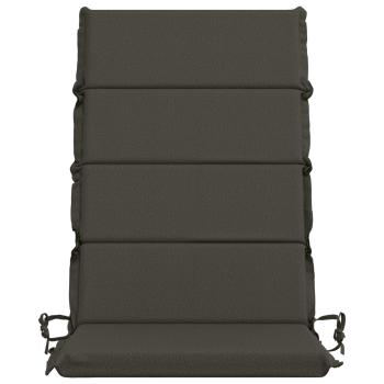 Hochlehner-Auflage GEMERT 2 stk. 100 % Polyester Anthrazit