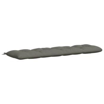 Bankkissen VIANEN 100 % Polyester Grau 200 x 50 x 12 cm