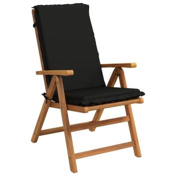 Hochlehner-Auflage GEMERT 2 stk. 100 % Polyester Schwarz