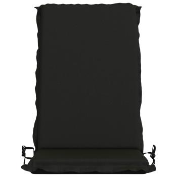 Hochlehner-Auflage GEMERT 2 stk. 100 % Polyester Schwarz