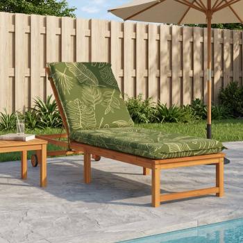 ARDEBO.de - Sonnenliege Kissen GEMERT 100 % Polyester Blattdesign