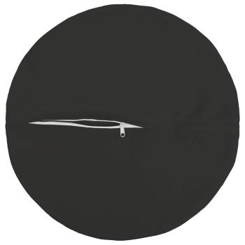Wurfkissen 6 stk. HEERLEN Schwarz Durchmesser 30 cm Polyester