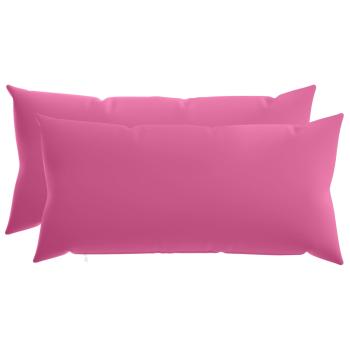 Wurfkissen 2 stk. HEERLEN Rosa 40 x 80 cm Polyester