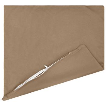 Wurfkissen 2 stk. HEERLEN Taupe 40 x 40 cm Polyester