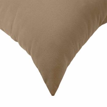 Wurfkissen 2 stk. HEERLEN Taupe 40 x 40 cm Polyester