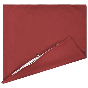 Wurfkissen 2 stk. HEERLEN Weinrot 65 x 65 cm Polyester