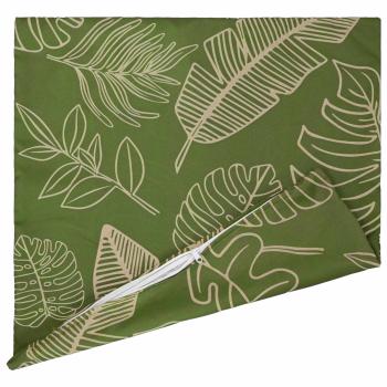 Wurfkissen 6 stk. HEERLEN Blattdesign 50 x 50 cm Polyester