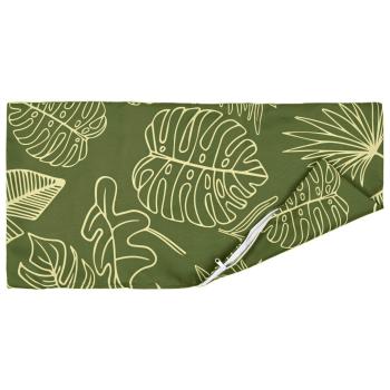 Wurfkissen 2 stk. HEERLEN Blattdesign 40 x 80 cm Polyester
