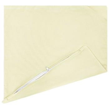 Wurfkissen 2 stk. HEERLEN Creme 40 x 40 cm Polyester