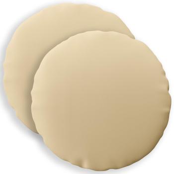 Wurfkissen 2 stk. HEERLEN Beige Durchmesser 40 cm Polyester